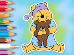                                                                       Coloring Book: Winnie With Toy Bear ﻞﯿﮭﮐ