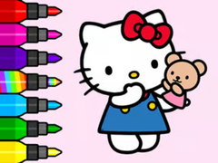                                                                       Coloring Book: Hello Kitty Teddy Bear ﻞﯿﮭﮐ
