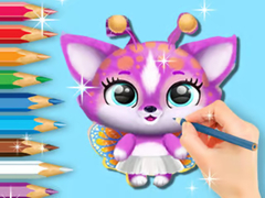                                                                       Coloring Book: Cute Fluvsies ﻞﯿﮭﮐ