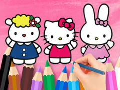                                                                       Coloring Book: Hello Kitty With Friends ﻞﯿﮭﮐ