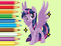                                                                       Coloring Book: Twilight Sparkle ﻞﯿﮭﮐ