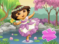                                                                       Jigsaw Puzzle: Dora Lake Dance ﻞﯿﮭﮐ