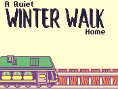                                                                       A Quiet Winter Walk Home ﻞﯿﮭﮐ