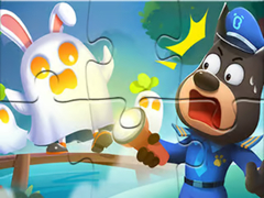                                                                       Jigsaw Puzzle: Baby Panda Haunted Town ﻞﯿﮭﮐ