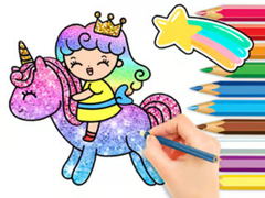                                                                       Coloring Book: Unicorn Princess ﻞﯿﮭﮐ