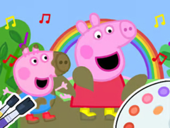                                                                       Coloring Book: Peppa Pig Muddy Funny ﻞﯿﮭﮐ