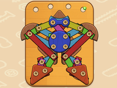                                                                       Wood & Screw Puzzle ﻞﯿﮭﮐ
