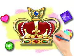                                                                       Coloring Book: Royal Crown ﻞﯿﮭﮐ