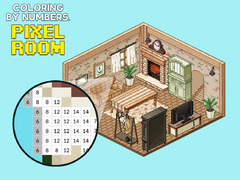                                                                       Coloring by Numbers Pixel Rooms ﻞﯿﮭﮐ