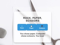                                                                       Rock Paper Scissors ﻞﯿﮭﮐ