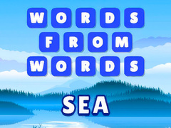                                                                       Words from words: Sea ﻞﯿﮭﮐ