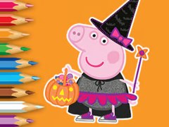                                                                       Coloring Book: Peppa Pig Halloween ﻞﯿﮭﮐ