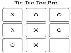                                                                       Tic Tac Toe Pro ﻞﯿﮭﮐ