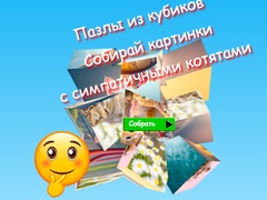                                                                       Jigsaw Cube Puzzles Collect Pictures with Cute Kittens ﻞﯿﮭﮐ