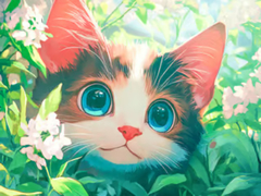                                                                       Jigsaw Puzzle: Innocent Cat ﻞﯿﮭﮐ