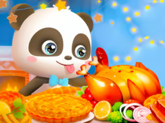                                                                       Jigsaw Puzzle: Little Panda Thanksgiving Feast ﻞﯿﮭﮐ