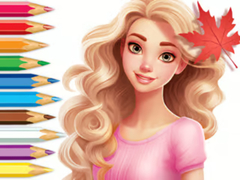                                                                      Coloring Book: Barbie Autumn Tale ﻞﯿﮭﮐ