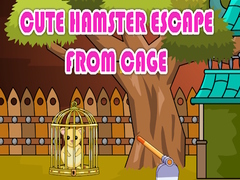                                                                       Cute Hamster Escape from Cage ﻞﯿﮭﮐ