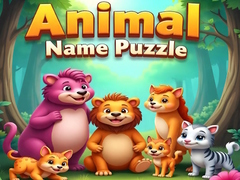                                                                       Animal Name Puzzle ﻞﯿﮭﮐ
