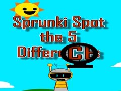                                                                       Sprunki Spot the 5 Differences ﻞﯿﮭﮐ