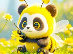                                                                       Jigsaw Puzzle: Panda Bee ﻞﯿﮭﮐ