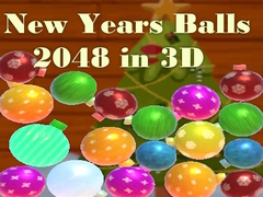                                                                       New Years Balls 2048 in 3D ﻞﯿﮭﮐ