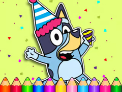                                                                       Coloring Book: Bluey's Birthday ﻞﯿﮭﮐ