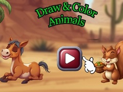                                                                       Draw & Color Animals ﻞﯿﮭﮐ