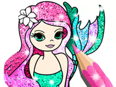                                                                       Coloring Book: Little Mermaid ﻞﯿﮭﮐ