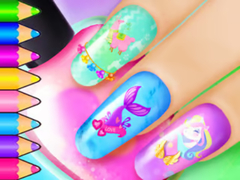                                                                       Coloring Book: Nail Art Salon ﻞﯿﮭﮐ