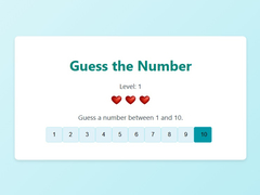                                                                       Guess The Number ﻞﯿﮭﮐ