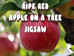                                                                       Ripe Red Apple on a Tree Jigsaw ﻞﯿﮭﮐ