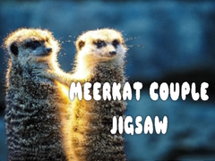                                                                       Meerkat Couple Jigsaw ﻞﯿﮭﮐ