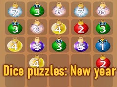                                                                       Dice puzzles: New year ﻞﯿﮭﮐ