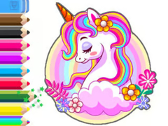                                                                       Coloring Book: Unicorn Garden ﻞﯿﮭﮐ
