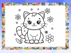                                                                       Beautiful Cats Coloring Book ﻞﯿﮭﮐ