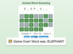                                                                       Animal Word Guessing Game ﻞﯿﮭﮐ