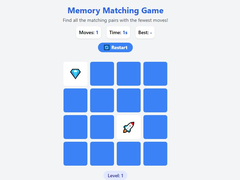                                                                       Memory Matching Game ﻞﯿﮭﮐ