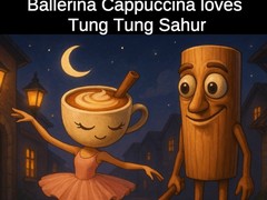                                                                       Ballerina Cappuccina loves Tung Tung Sahur ﻞﯿﮭﮐ