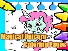                                                                       Magical Unicorn Coloring Pages ﻞﯿﮭﮐ