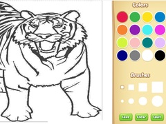                                                                      Tiger Coloring Book ﻞﯿﮭﮐ
