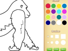                                                                       Gorilla Coloring Book for Kids ﻞﯿﮭﮐ