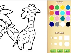                                                                       Easy Animal Coloring Book for Kids ﻞﯿﮭﮐ