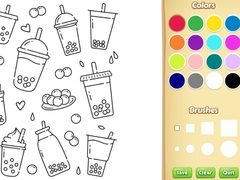                                                                       Cute Boba Coloring Book for Kids ﻞﯿﮭﮐ