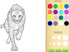                                                                       Wild Animals Coloring Book ﻞﯿﮭﮐ