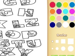                                                                       Alphabet Animal Coloring Book for Kids ﻞﯿﮭﮐ