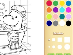                                                                       Cozy Friends Coloring Book for Kids ﻞﯿﮭﮐ