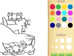                                                                       Cats Coloring Book For Kids ﻞﯿﮭﮐ