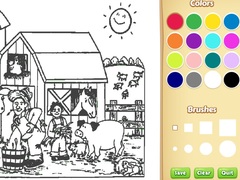                                                                       Farm Coloring Book For Kids ﻞﯿﮭﮐ