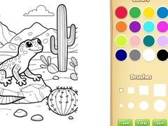                                                                       Desert Animals Coloring Book for Kids ﻞﯿﮭﮐ
